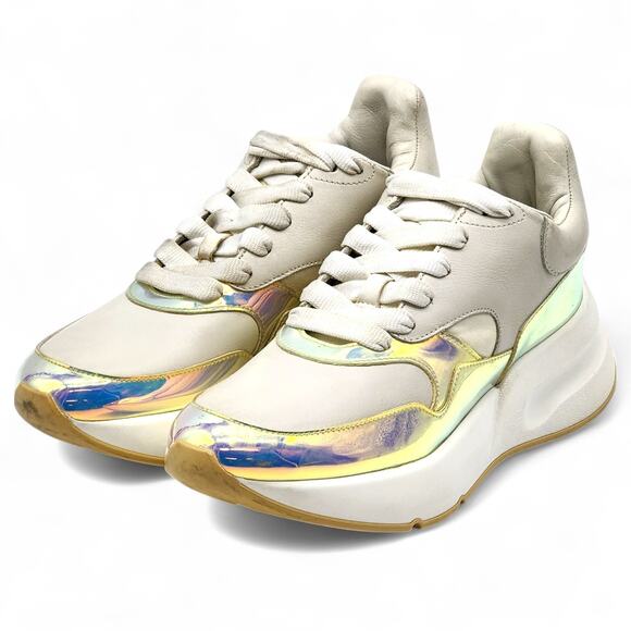 Alexander McQueen Oversized Runners Kadin Sneakers White EU 40 US 7 main image 11